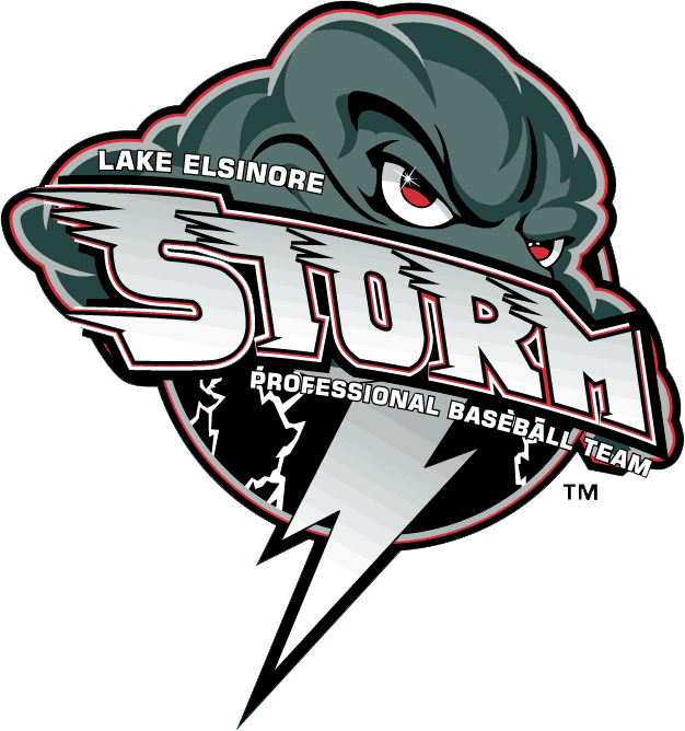 Lake Elsinore Storm 1997-2001 Primary Logo vinyl decal